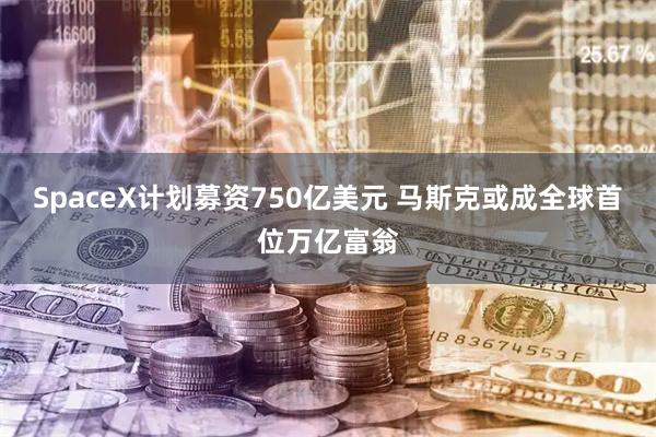 SpaceX计划募资750亿美元 马斯克或成全球首位万亿富翁